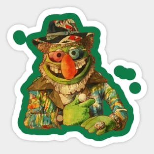 MONEY - THE MUPPETS SHOWS Dr Teeth Sticker